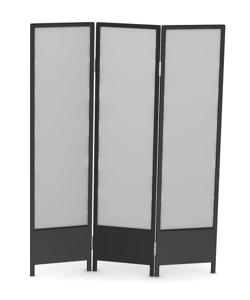 3d render of folding screen — Stock Photo, Image