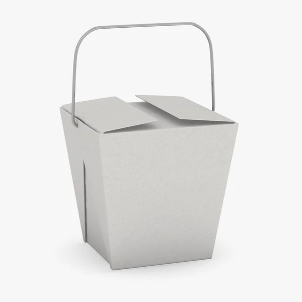 3d render of food box — Stock Photo, Image