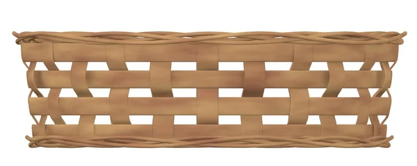 3d renderizado de cesta de fruta — Foto de Stock