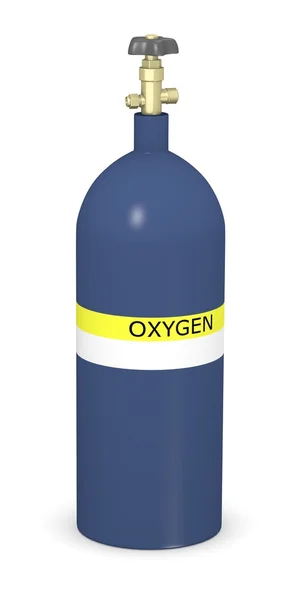 stock image 3d render of gas container