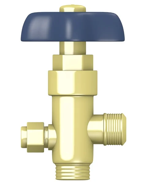 3d render of gas valve — Stock Photo, Image