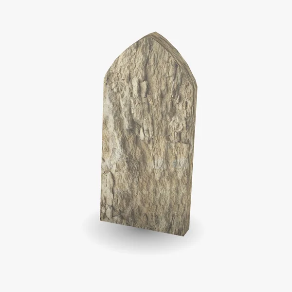 3d renderização de pedra sepultura — Fotografia de Stock