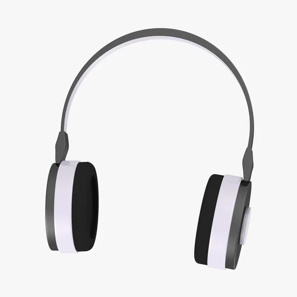 3D-Darstellung von Kopfhörern — Stockfoto