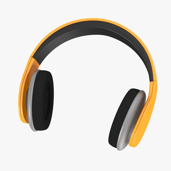 Render 3D słuchawki — Zdjęcie stockowe