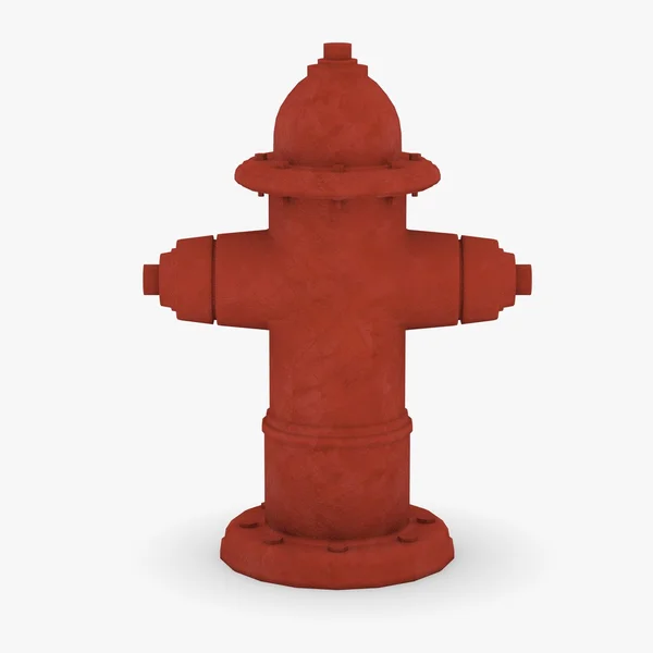 3D-Darstellung des Wasserhydranten — Stockfoto