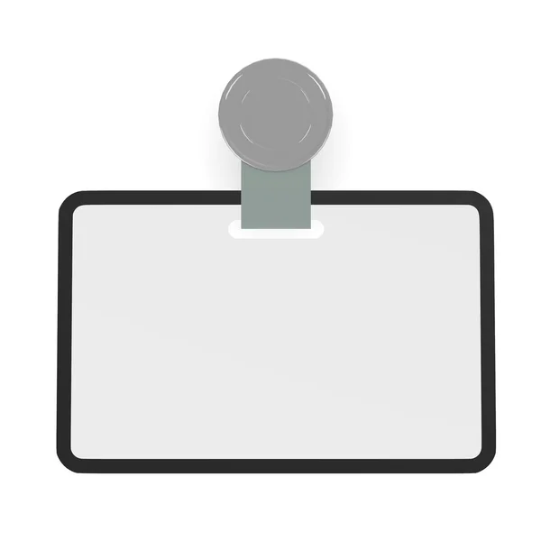 3d renderizado de la insignia ID —  Fotos de Stock