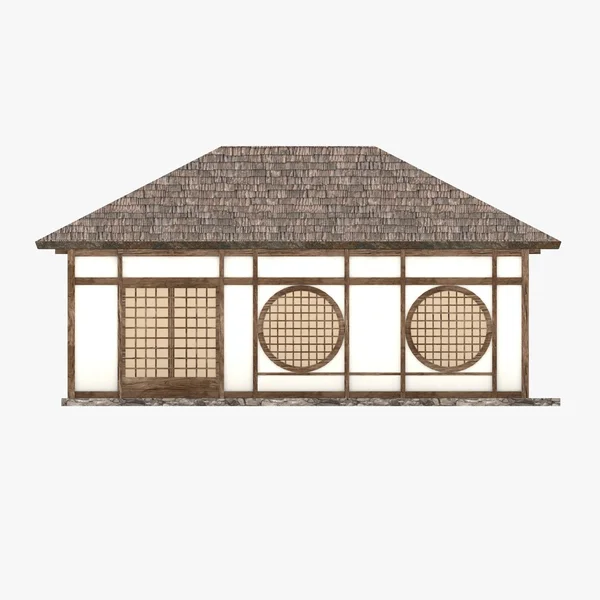 3d renderizar de japonés casa — Foto de Stock