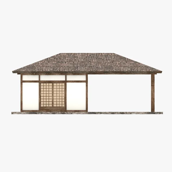 3D render japán ház — Stock Fotó