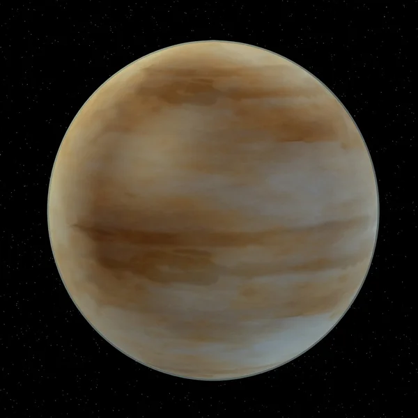 Redare 3D a planetei Jupiter — Fotografie, imagine de stoc