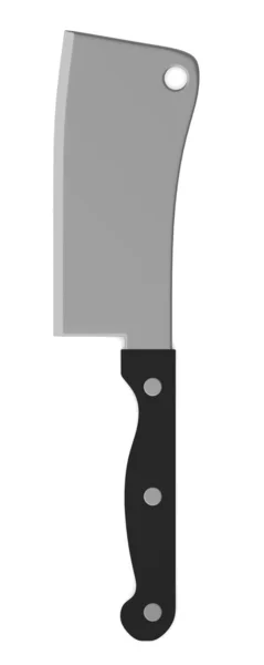 3d renderizado de cuchillo de cocina — Foto de Stock