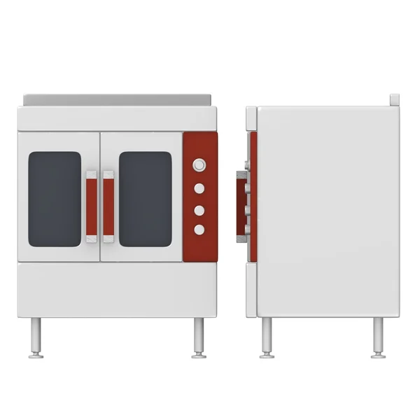 3d renderizado de máquina de cocina —  Fotos de Stock