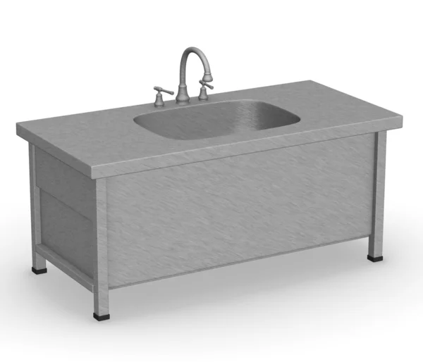 3d renderização de mobiliário de cozinha — Fotografia de Stock