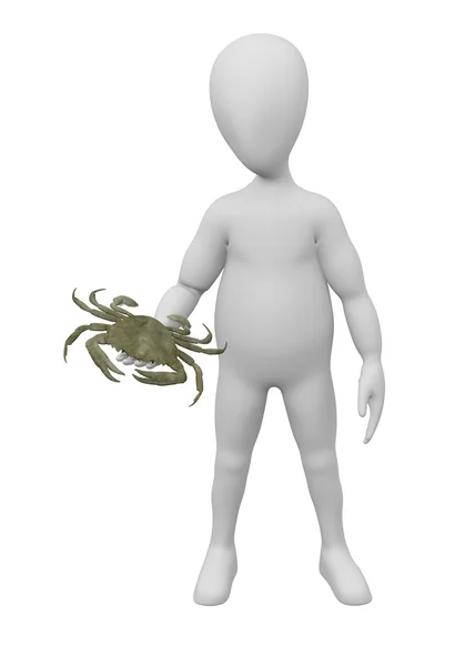 3D-рендер персонажа мультфильма с лиокарникусом — стоковое фото