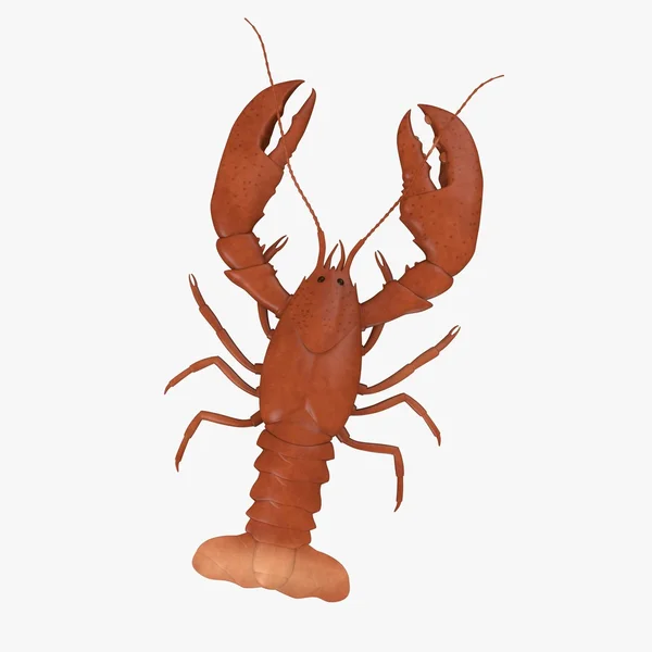 3D render a homár (rákok) — Stock Fotó