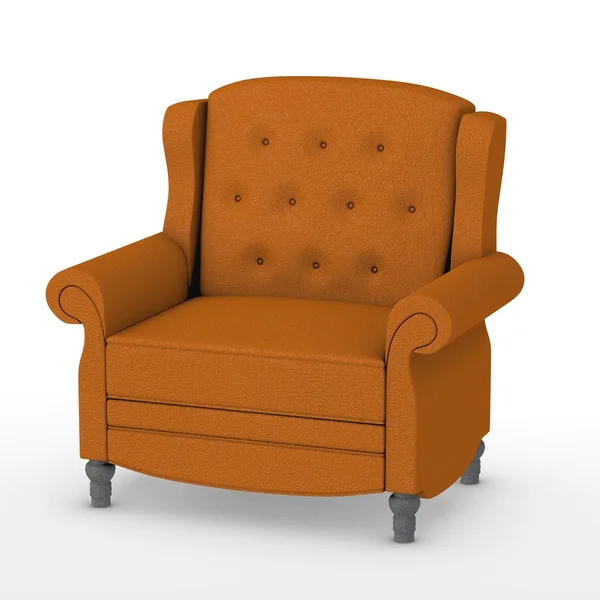 3D рендеринг роскошного кресла — стоковое фото