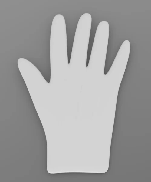 3D render trollkarl handskar — Stockfoto