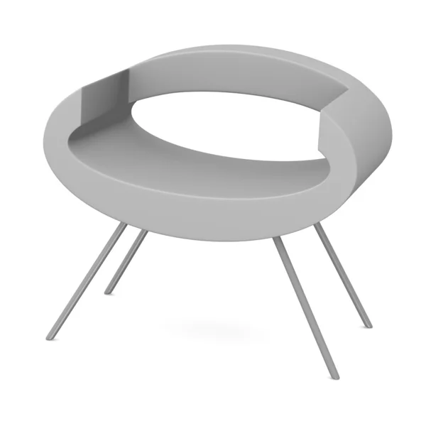 3D render modern szék — Stock Fotó