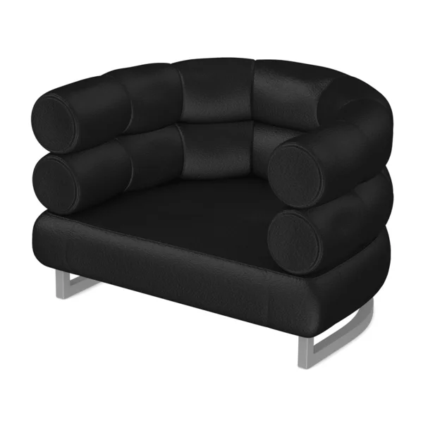 现代椅子的 3d 呈现器 — 图库照片