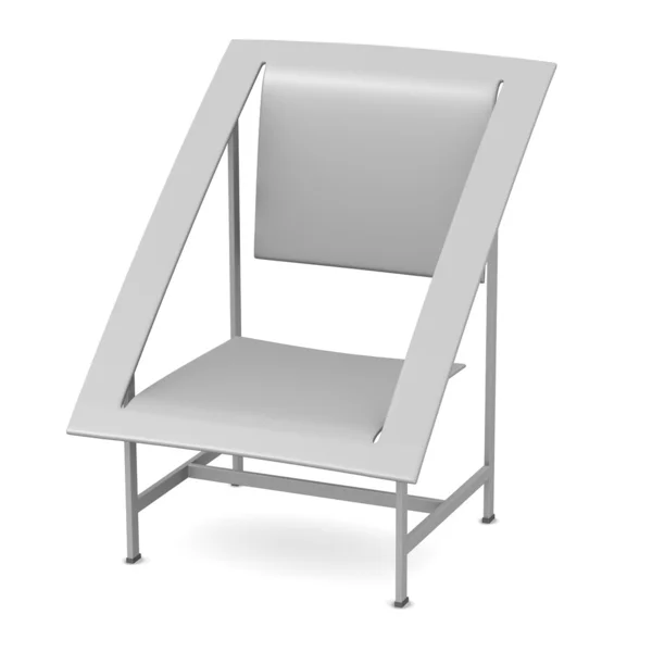Rendering 3d della sedia moderna — Foto Stock