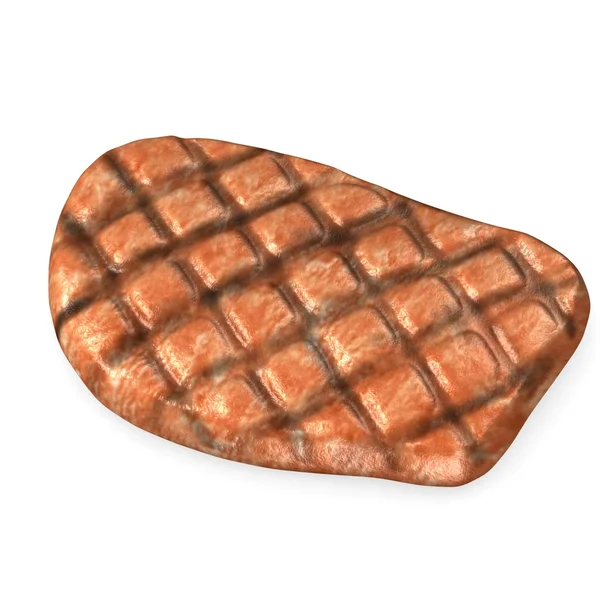 3d render of piece of meat — Stock Photo, Image