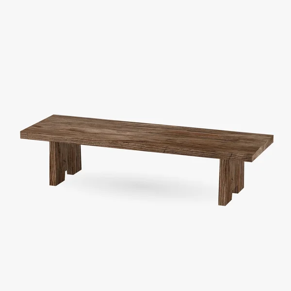 3d render of medieval bench — Stock Photo, Image