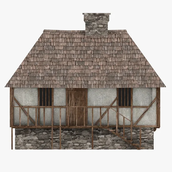3d render of medieval building — Stock Photo, Image