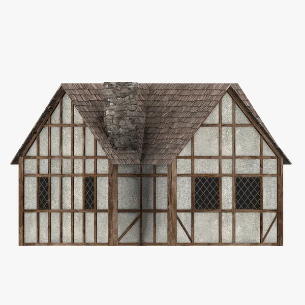 3D render Ortaçağ Binası — Stok fotoğraf