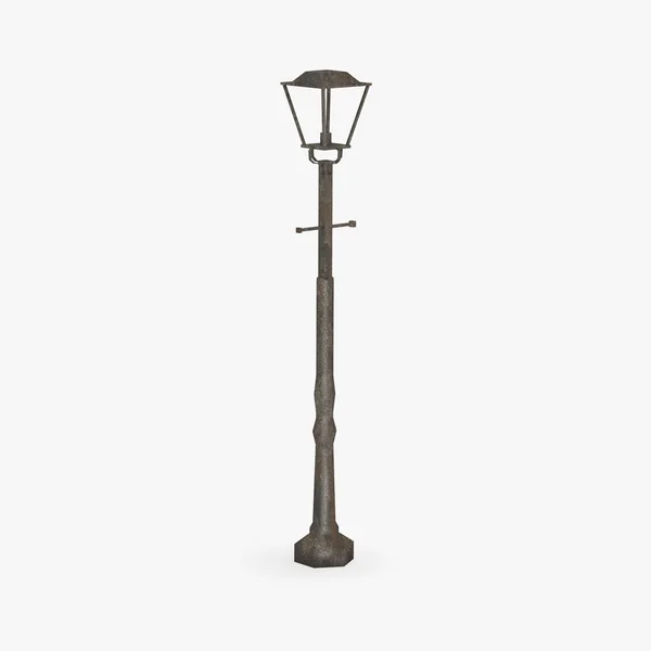 3d renderizado de lámpara de calle vieja —  Fotos de Stock