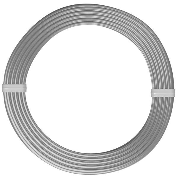 3d renderização de fio (de metal ) — Fotografia de Stock