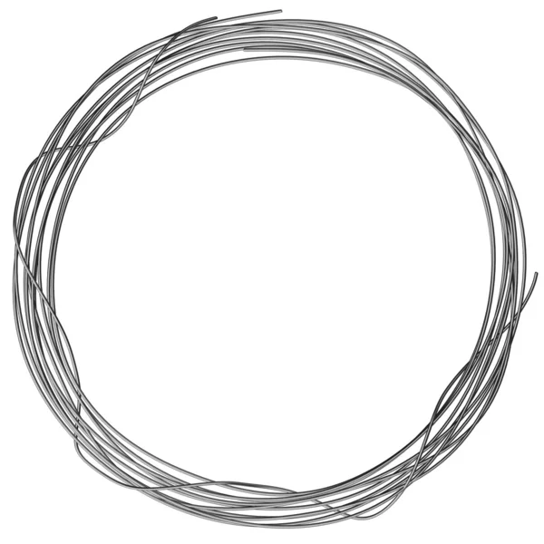 3d renderização de fio (de metal ) — Fotografia de Stock