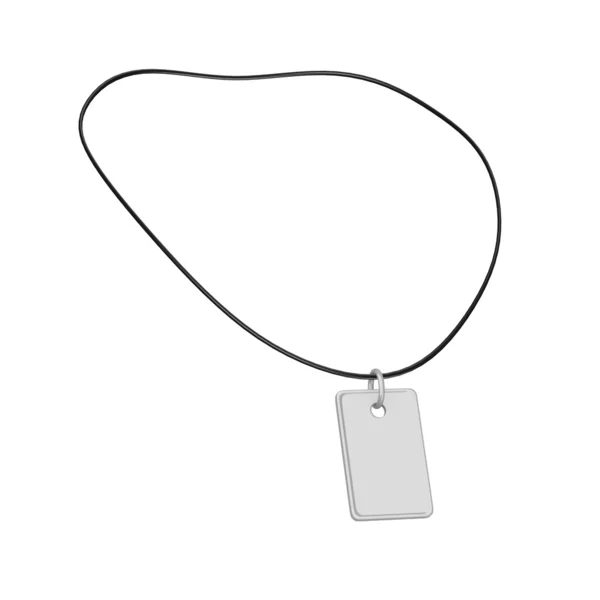 3d render of necklace (men fashion) — Stock Photo, Image