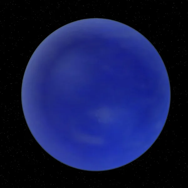 3D renderowania planety Neptun — Zdjęcie stockowe