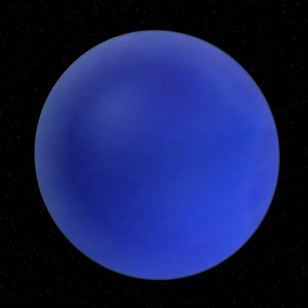 Neptün gezegeninin 3D render — Stok fotoğraf