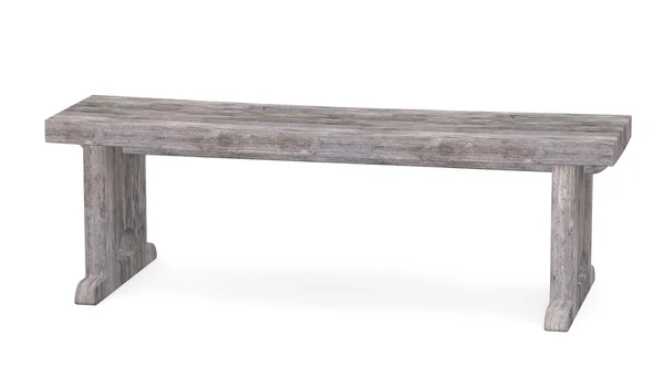 3d render of old bench — Stock Photo, Image