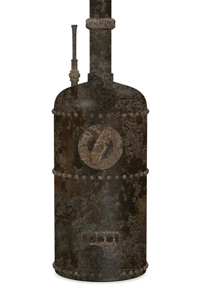 3d render of old boiler — Stock Photo, Image