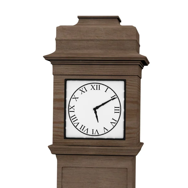 3D renderowania Stary zegar — Zdjęcie stockowe