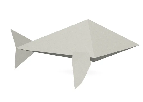 3D-Darstellung von Origami-Tier — Stockfoto