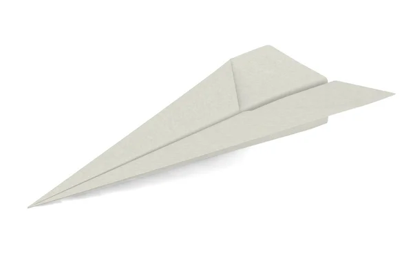 3d render of origami plane — Stock Photo, Image