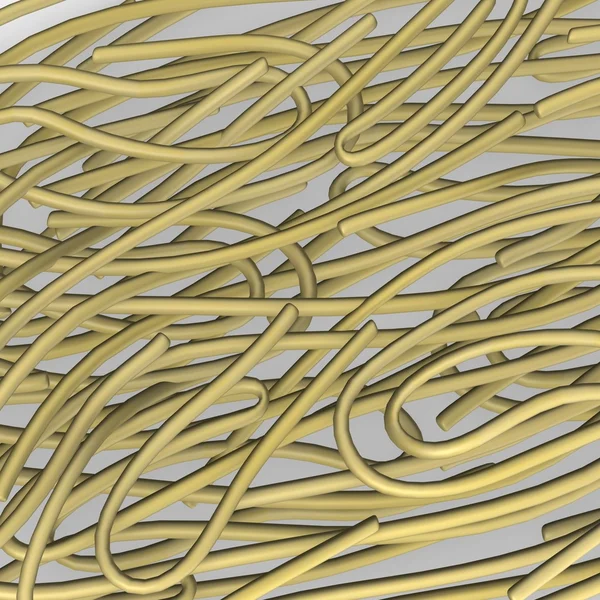 3d render of pasta food — Stock Photo, Image