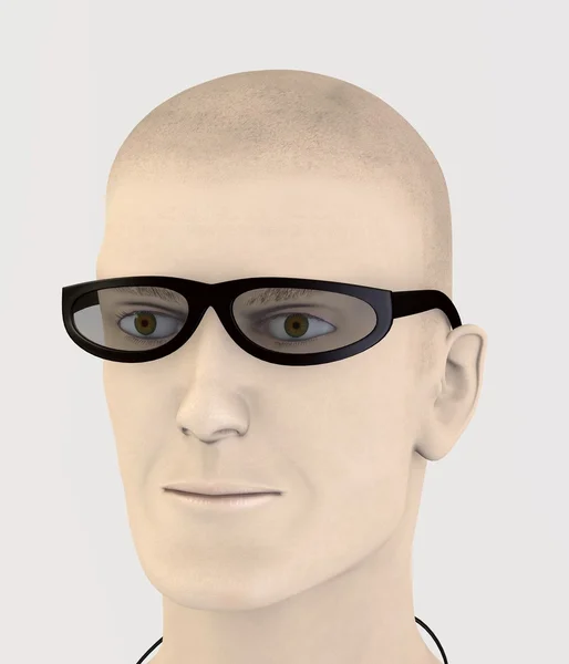 Peter - künstlich gerenderter 3D-Charakter — Stockfoto