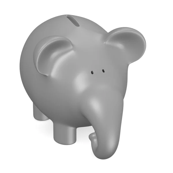 3D render van piggy bank — Stockfoto