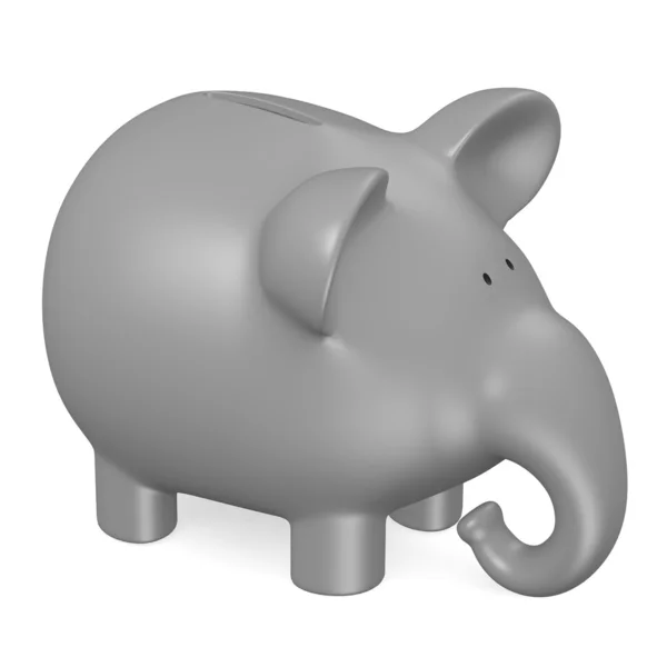 3D render van piggy bank — Stockfoto
