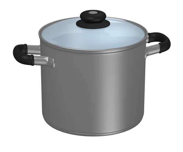 3d renderizado de olla de cocina —  Fotos de Stock