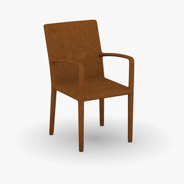餐厅椅子的 3d 呈现器 — 图库照片