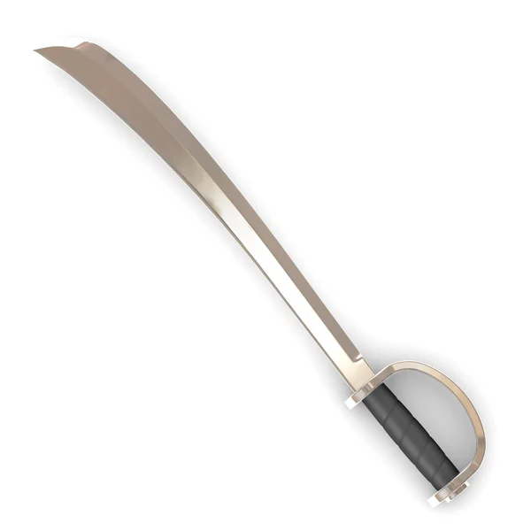 3d render of sabre sword — Stock Photo, Image