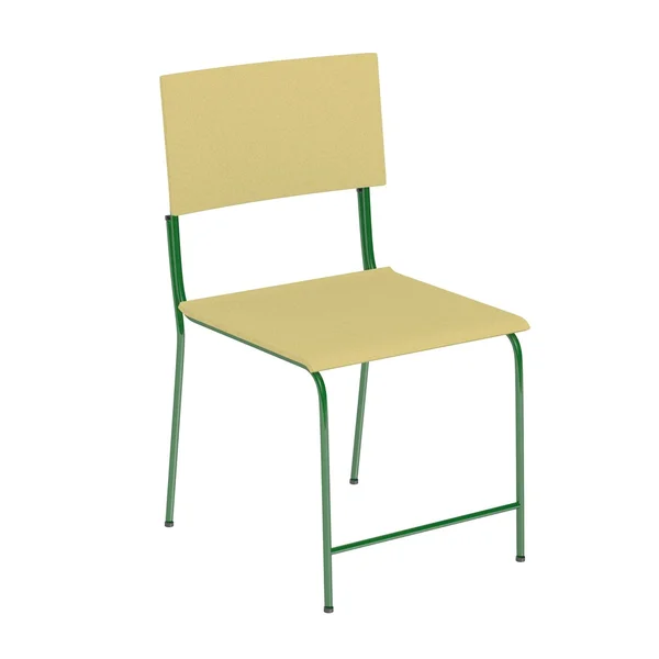 3d renderizado de silla de escuela — Foto de Stock