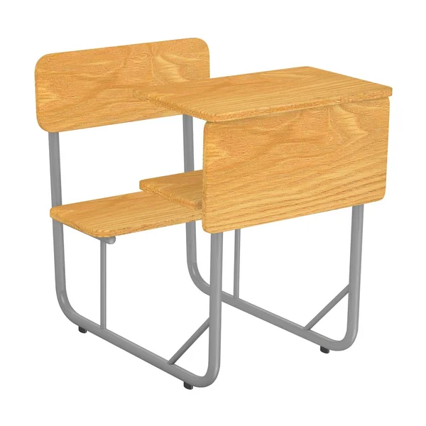 学校の椅子の 3 d レンダリング — ストック写真