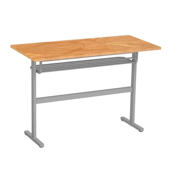 3d renderizado de mesa escolar —  Fotos de Stock