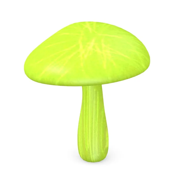 3D-Darstellung von seltsamen Pilzen — Stockfoto