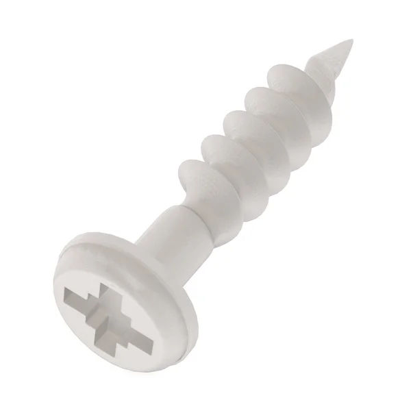 3d render of small screw — Stock Photo, Image